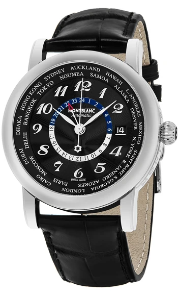 Montblanc Star World Time GMT Men's Watch Model 106464 3 Montblanc Star World Time GMT Men's Watch Model 106464
