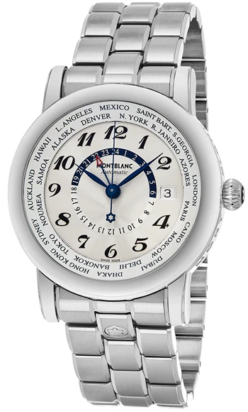 Montblanc Star World Time GMT Men's Watch Model 106465 2 Montblanc Star World Time GMT Men's Watch Model 106465