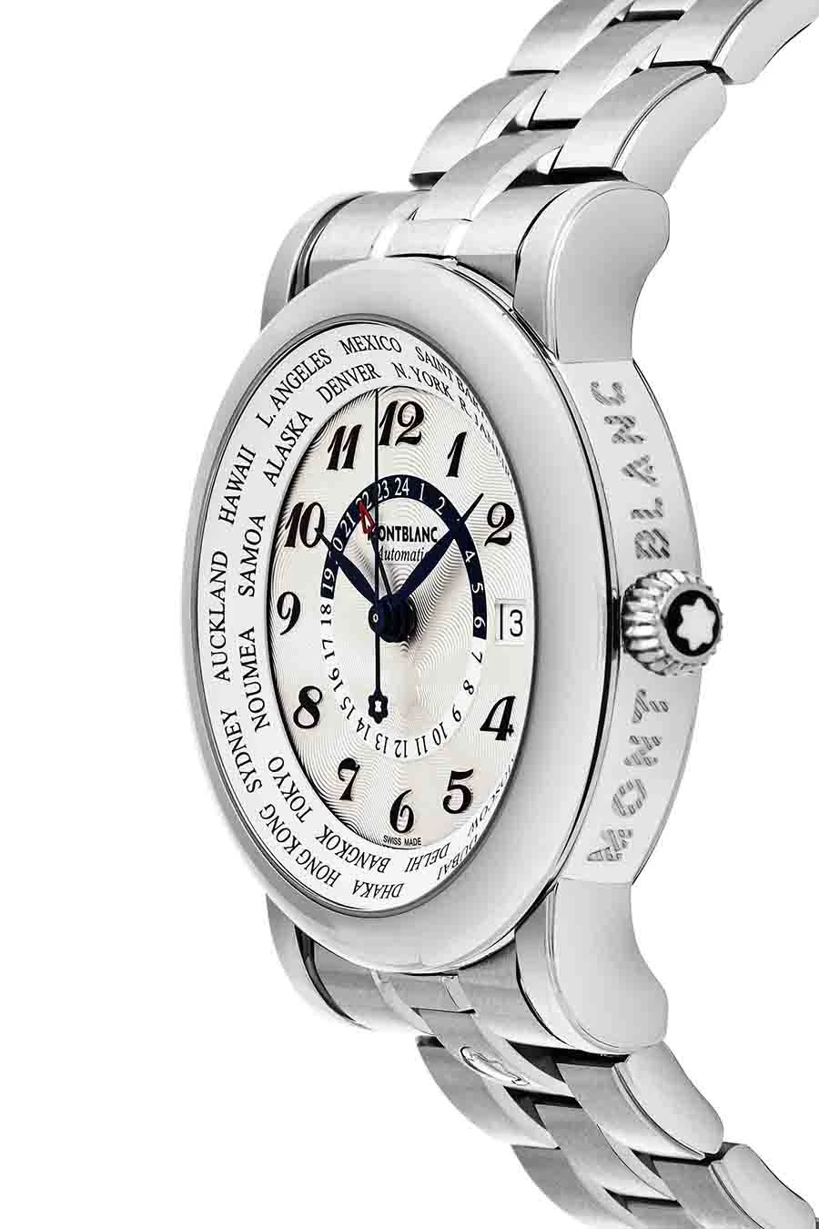 Montblanc Star World Time GMT Men's Watch Model 106465 3 Montblanc Star World Time GMT Men's Watch Model 106465 - Image 2