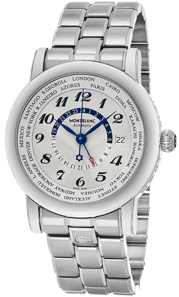 Montblanc StarWorld Time GMT Men's Watch Model 109286 3 Montblanc StarWorld Time GMT Men's Watch Model 109286
