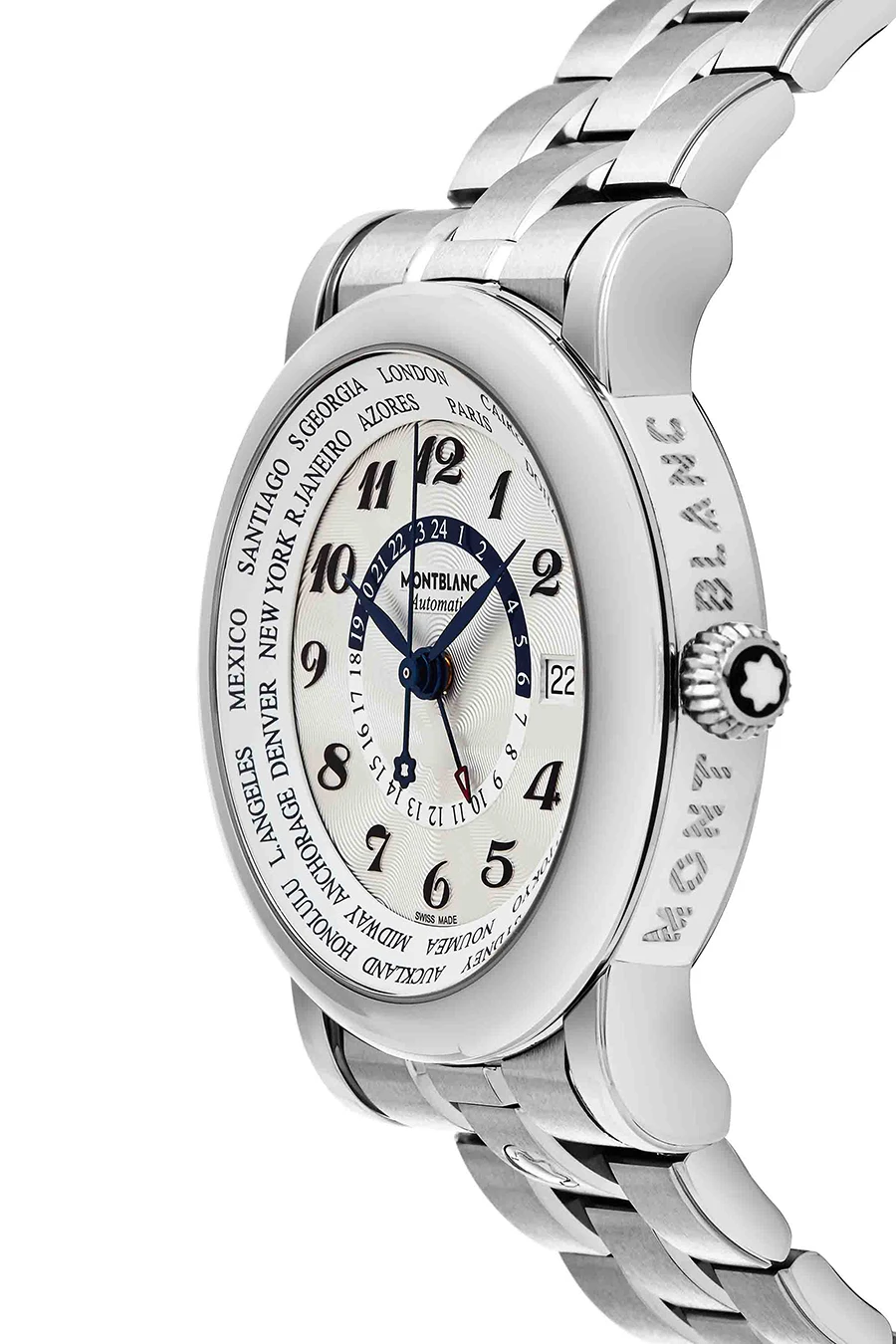 Montblanc StarWorld Time GMT Men's Watch Model 109286 4 Montblanc StarWorld Time GMT Men's Watch Model 109286 - Image 2