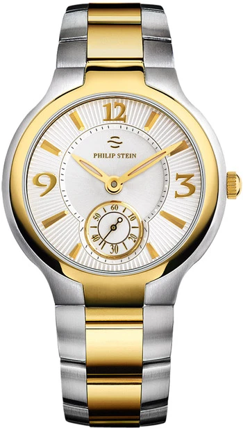 Philip Stein Signature Round 43MM Large Men's Watch Model 43TG-MG-SSTG 3 Philip Stein Signature Round 43MM Large Men's Watch Model 43TG-MG-SSTG