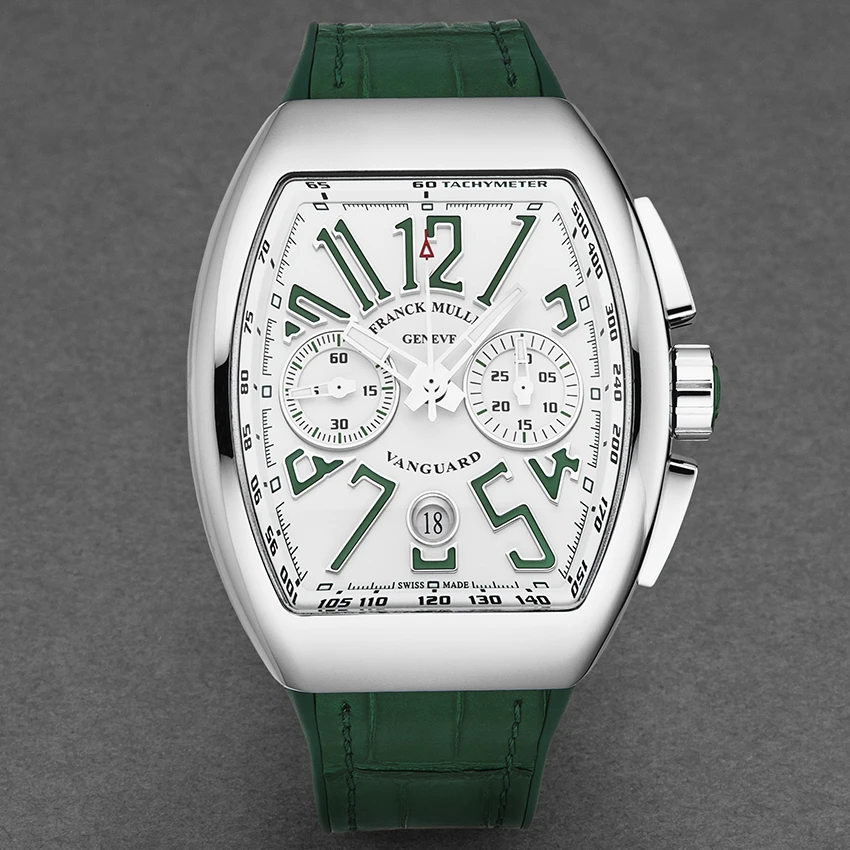 Franck Muller Vanguard Men's Watch Model 45CCWHTGRN 4 Franck Muller Vanguard Men's Watch Model 45CCWHTGRN - Image 2