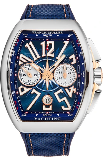 Franck Muller Vanguard Yachting Men's Watch Model 45CCYACHTBLU5N 3 Franck Muller Vanguard Yachting Men's Watch Model 45CCYACHTBLU5N