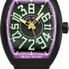 Franck Muller Vanguard Crazy Hours Men's Watch Model 45CHTTBLKGRNPRL -Vanguard Time Shop 45CHTTBLKGRNPRL