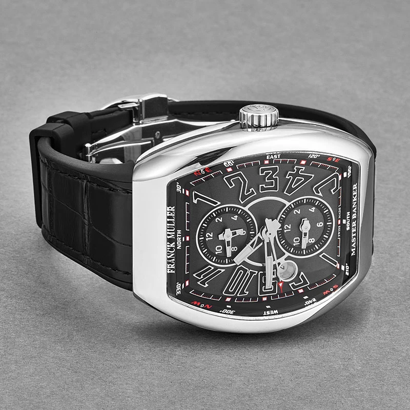 Franck Muller Vanguard Master Banker Men's Watch Model 45MBSCDTACBLKBK 4 Franck Muller Vanguard Master Banker Men's Watch Model 45MBSCDTACBLKBK - Image 2