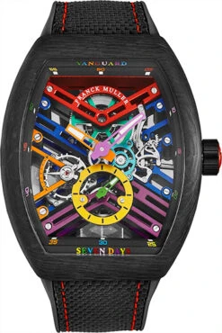Franck Muller VanguardSKLT Men's Watch Model 45S6SQTBLKCOLRG