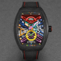 Franck Muller VanguardSKLT Men's Watch Model 45S6SQTBLKCOLRG -Vanguard Time Shop 45S6SQTBLKCOLRG ZM 4