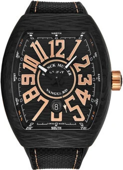 Franck Muller Vanguard Men's Watch Model 45SCBLKBLKGLDFL