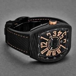 Franck Muller Vanguard Men's Watch Model 45SCBLKBLKGLDFL -Vanguard Time Shop 45SCBLKBLKGLDFL ZM 220copy