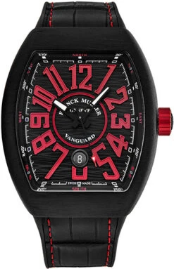 Franck Muller Vanguard Men's Watch Model 45SCBLKBLKREDFL