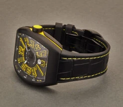 Franck Muller Vanguard Men's Watch Model 45SCBLKBLKYEL -Vanguard Time Shop 45SCBLKBLKYEL ZM 2