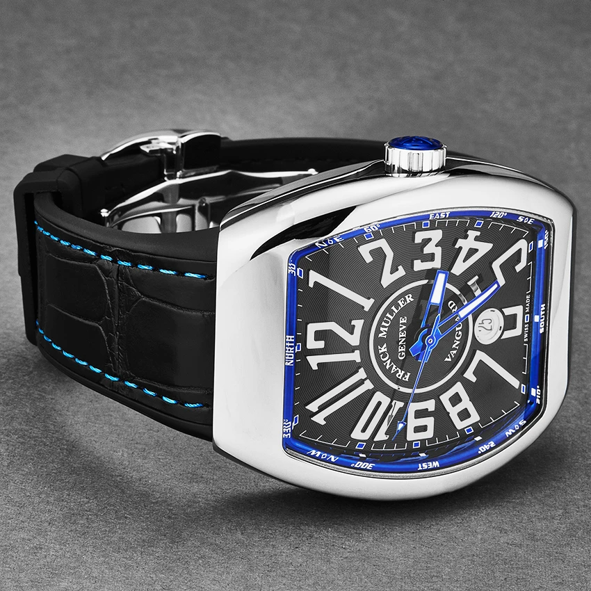 Franck Muller Vanguard Men's Watch Model 45SCBLKBLUCNCPT 4 Franck Muller Vanguard Men's Watch Model 45SCBLKBLUCNCPT - Image 2