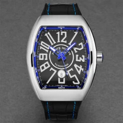 Franck Muller Vanguard Men's Watch Model 45SCBLKBLUCNCPT 7 Franck Muller Vanguard Men's Watch Model 45SCBLKBLUCNCPT -Vanguard Time Shop 45SCBLKBLUCNCPT ZM 4