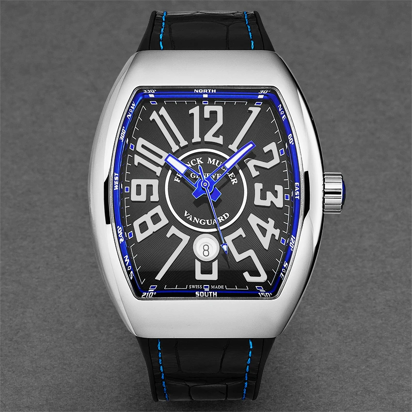 Franck Muller Vanguard Men's Watch Model 45SCBLKBLUCNCPT 5 Franck Muller Vanguard Men's Watch Model 45SCBLKBLUCNCPT - Image 3
