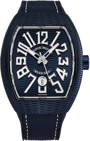 Franck Muller Vanguard Blue Sea Men's Watch Model 45SCBLUSEABLUNG 3 Franck Muller Vanguard Blue Sea Men's Watch Model 45SCBLUSEABLUNG