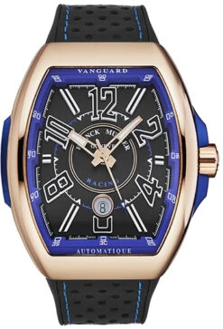 Franck Muller Vanguard Racing Men's Watch Model 45SCRCINGBLKGLD