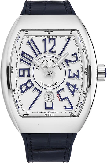 Franck Muller Vanguard Men's Watch Model 45SCWHTWHTBLU-1 3 Franck Muller Vanguard Men's Watch Model 45SCWHTWHTBLU-1