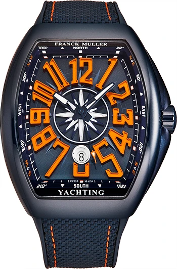 Franck Muller VanguardYACT Men's Watch Model 45SCYACHTBLUORG 3 Franck Muller VanguardYACT Men's Watch Model 45SCYACHTBLUORG