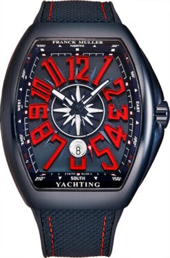 Franck Muller VanguardYACT Men's Watch Model 45SCYACHTBLURED