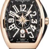 Franck Muller Vanguard Yachting Men's Watch Model 45SCYACHTGLDBLK -Vanguard Time Shop 45SCYACHTGLDBLK