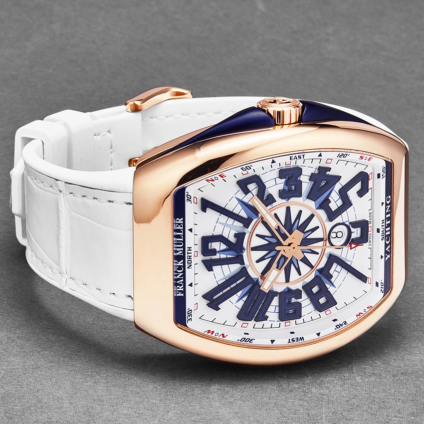 Franck Muller Vanguard YACHT Men's Watch Model 45SCYACHTGLDWHT 6 Franck Muller Vanguard YACHT Men's Watch Model 45SCYACHTGLDWHT - Image 4