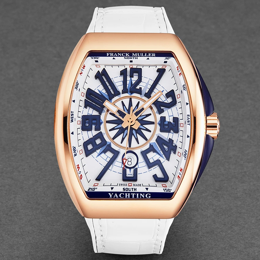 Franck Muller Vanguard YACHT Men's Watch Model 45SCYACHTGLDWHT 4 Franck Muller Vanguard YACHT Men's Watch Model 45SCYACHTGLDWHT - Image 2