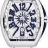 Franck Muller VanguardYachting Glacier Men's Watch Model 45SCYACHTWHT