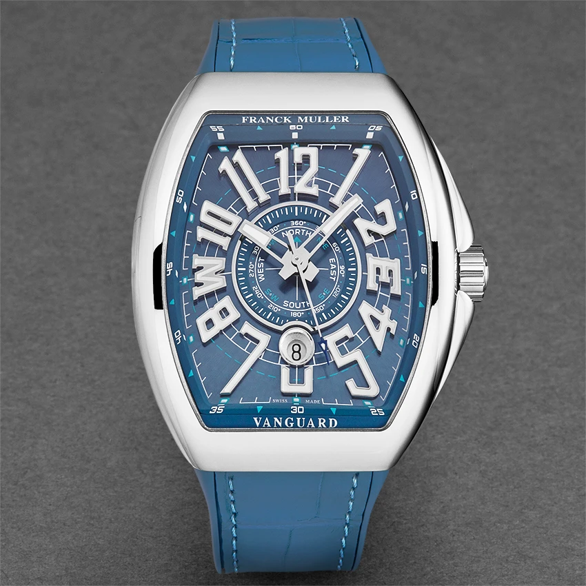 Franck Muller Vanguard Mariner Men's Watch Model 45SCYACTMARNEBU 6 Franck Muller Vanguard Mariner Men's Watch Model 45SCYACTMARNEBU - Image 4