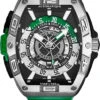 Franck Muller SkaFander Men's Watch Model 46SCSKFBLKGRN -Vanguard Time Shop 46SCSKFBLKGRN