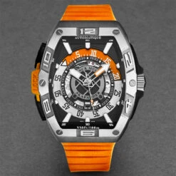 Franck Muller SkaFander Men's Watch Model 46SCSKFBLKORG -Vanguard Time Shop 46SCSKFBLKORG ZM 4