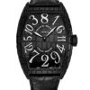 Franck Muller Black CrocoCrazy Hours Men's Watch Model 9880CHBLKCRACBK 1 Franck Muller Black CrocoCrazy Hours Men's Watch Model 9880CHBLKCRACBK -Vanguard Time Shop 9880CHBLKCRACBK