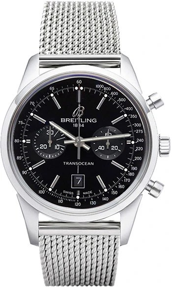 Breitling Transocean Chronograph 38mm Men's Watch Men's Watch Model A4131012-BC06 3 Breitling Transocean Chronograph 38mm Men's Watch Men's Watch Model A4131012-BC06