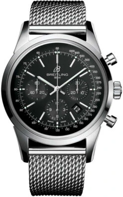 Breitling Transocean Chronograph Men's Watch Model AB015212-BA99-SS
