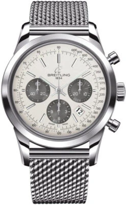 Breitling Transocean Chronograph Men's Watch Model AB015212.G724.SS