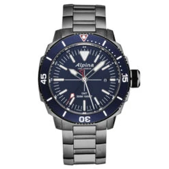 Alpina Seastrong Diver 300 GMT Men's Watch Model AL247LNN4TV6B