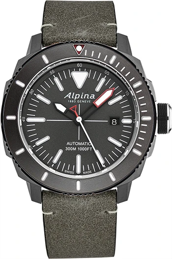 Alpina Seastrong Diver Men's Watch Model AL525LGGW4TV6 3 Alpina Seastrong Diver Men's Watch Model AL525LGGW4TV6