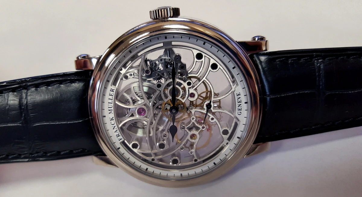 Franck Muller 7 Days Power Reserve Skeleton Men's Watch Model 7042 B S6 SQT WHITE-GOLD 7 Franck Muller 7 Days Power Reserve Skeleton Men's Watch Model 7042 B S6 SQT WHITE-GOLD - Image 5
