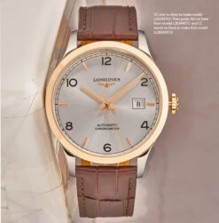 Longines Record Men's Watch Model L28215762 -Vanguard Time Shop L28215762 ZM 4202