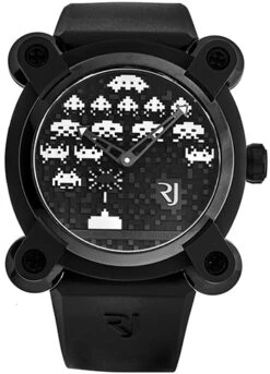 Romain Jerome Moon Invader White Space Invaders Men's Watch Model RJMAUIN.021.02